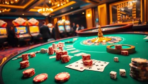 Experience the thrill of gambling at https://68vip.plus/ with vibrant casino tables and engaging players.