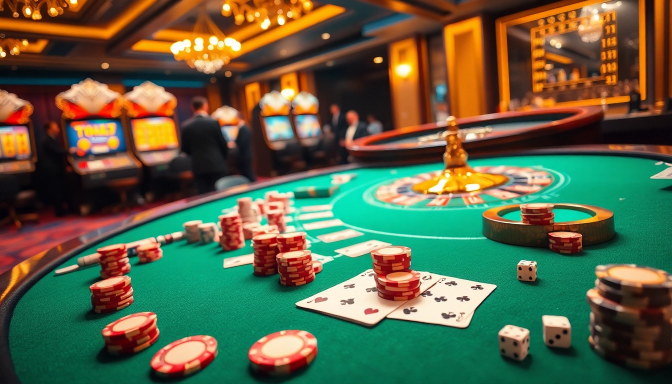 Experience the thrill of gambling at https://68vip.plus/ with vibrant casino tables and engaging players.