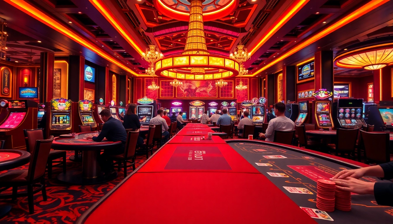 Jouez au meilleur casino en ligne avec des tables de jeux excitantes et colorées.