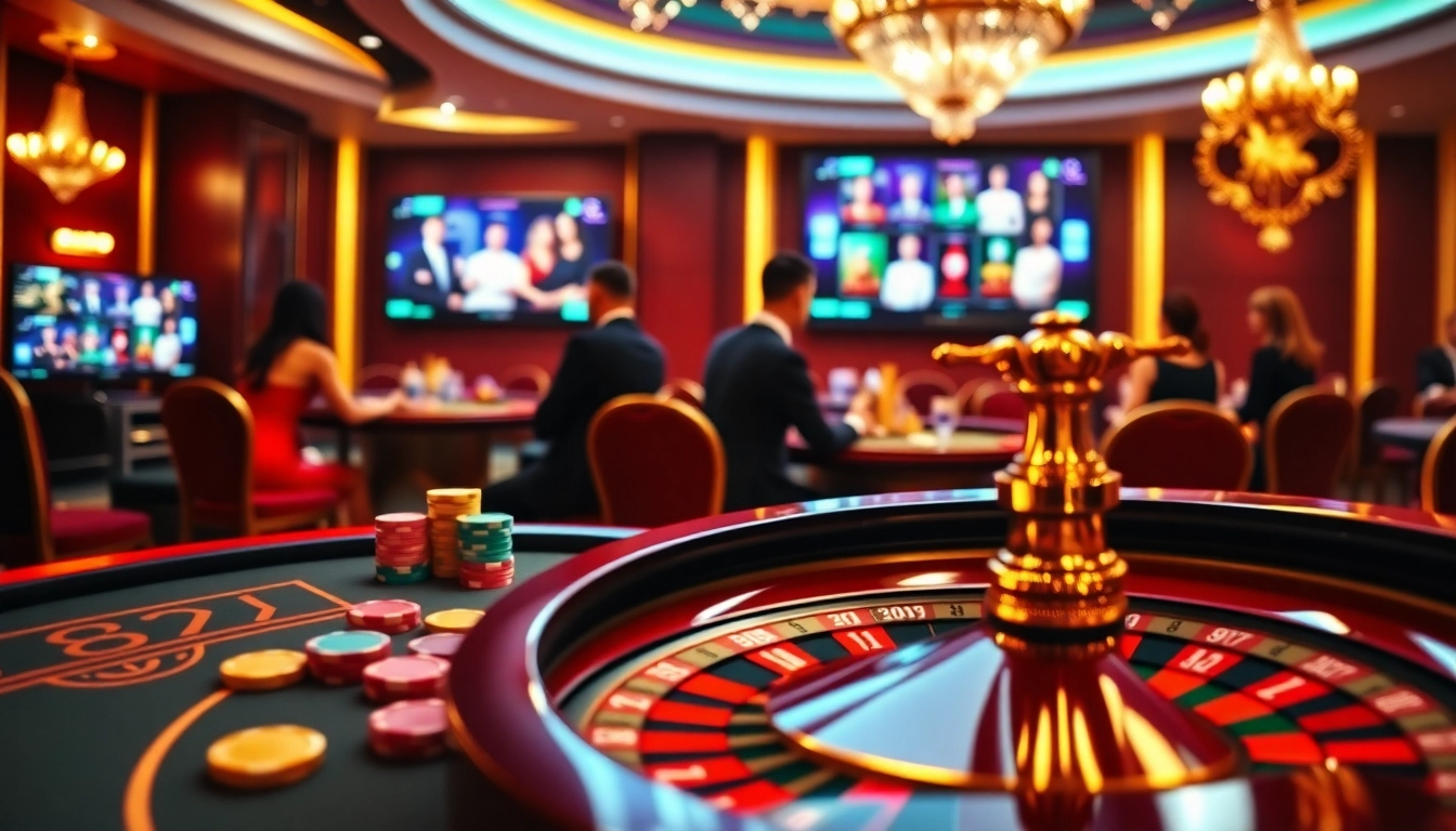 Engaging players in vibrant casino table action at the meilleur casino en ligne france.