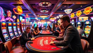 Jouer dans un nouveau casino en ligne avec une expérience visuelle captivante.