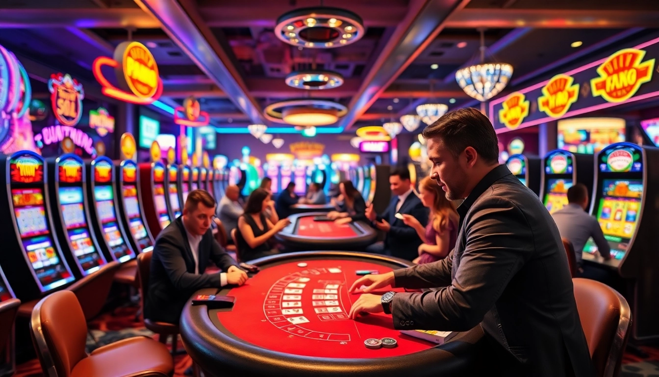 Jouer dans un nouveau casino en ligne avec une expérience visuelle captivante.