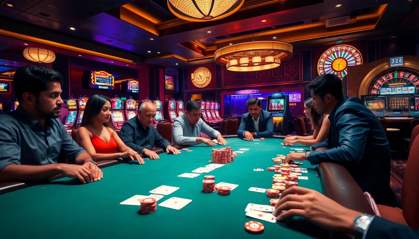 Experience thrilling gameplay at https://luongsontv23.com/ with vibrant poker tables and lively casino action.